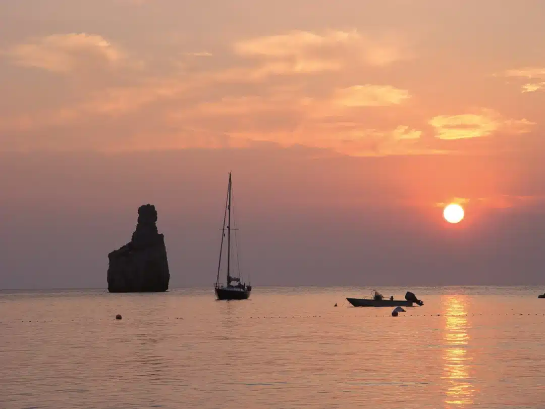 Sunset in Benirràs