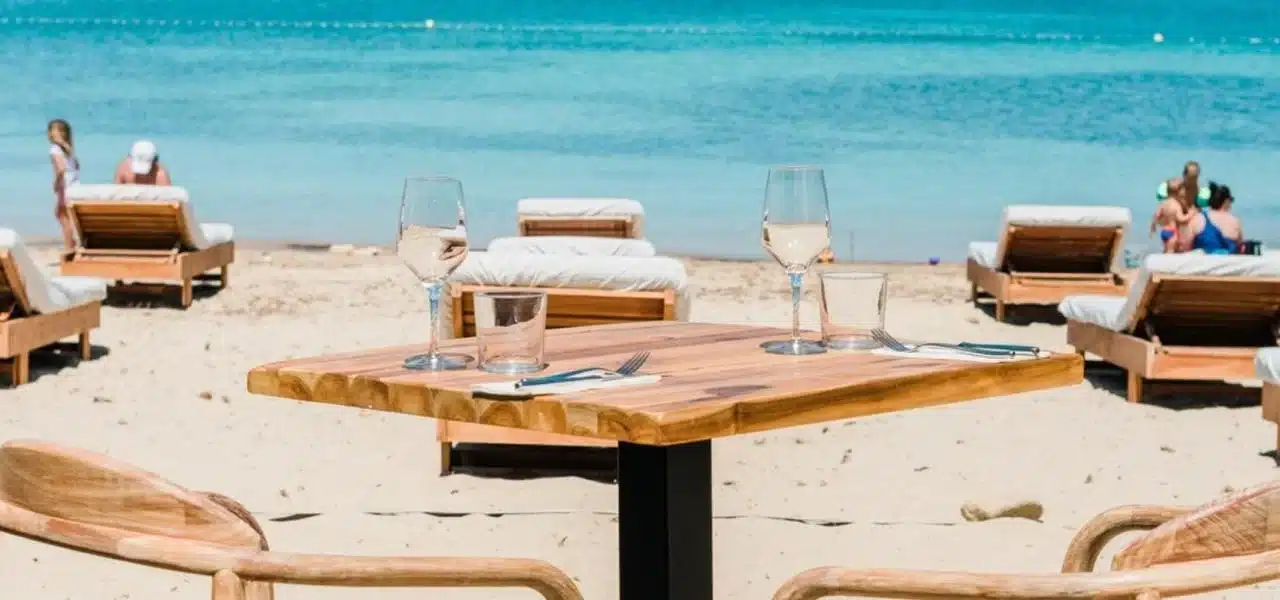 Tigre Morado beach club at Port d'es Torrent