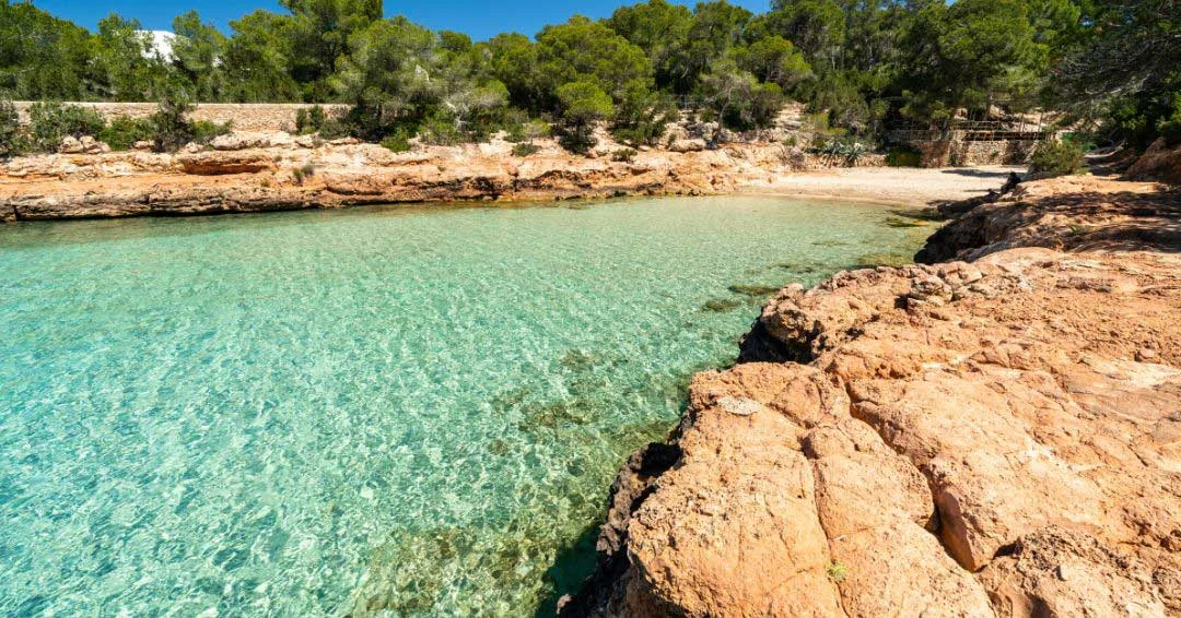 Ibiza's beaches: Cala Gracioneta.