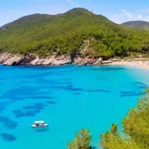 Cala Sant Vicent beach.