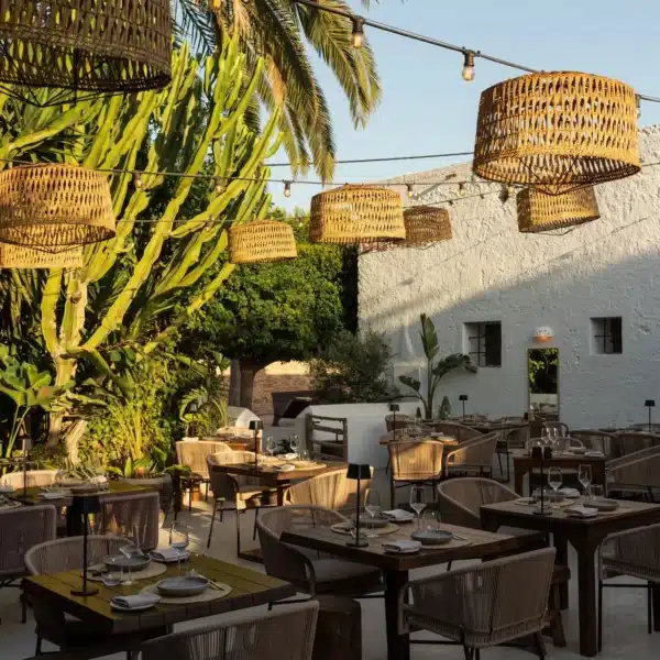 Finca La Plaza restaurant.