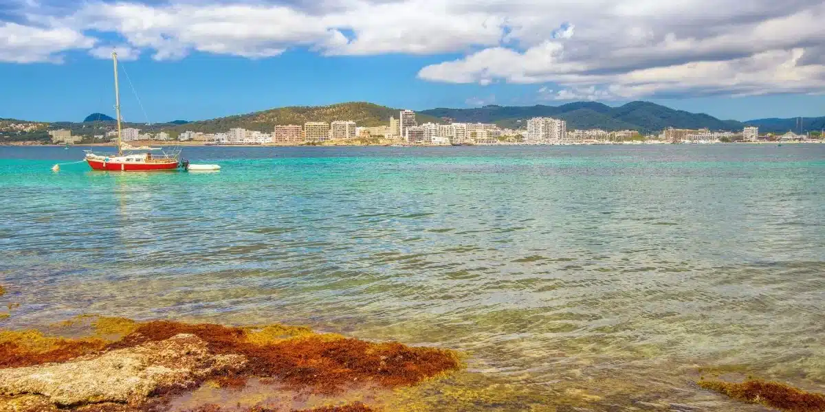 O Beach Ibiza is located in Sant Antoni