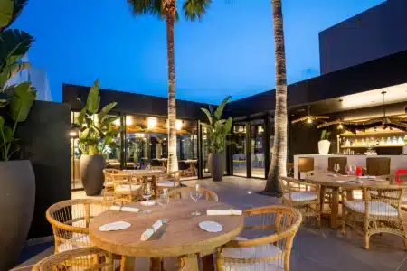 How much does an exquisite Michelin-starred dinner cost in Ibiza?