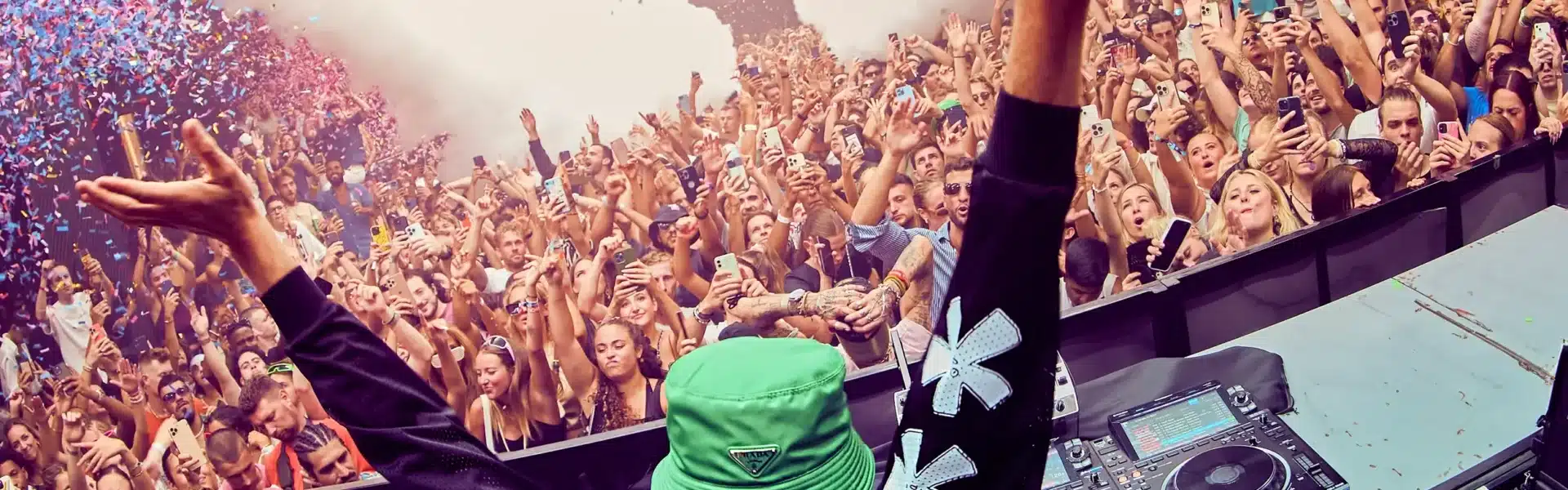 DJ Fisher at Hï Ibiza in 2024.