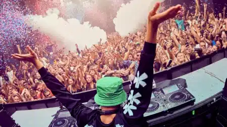 DJ Fisher at Hï Ibiza in 2024.