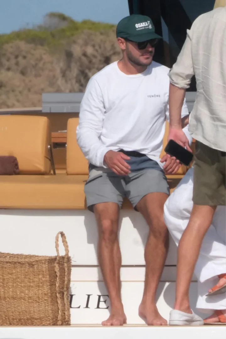 Celebrities in Ibiza: Zac Efron