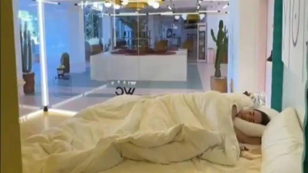 Ibiza hotel with a transparent room