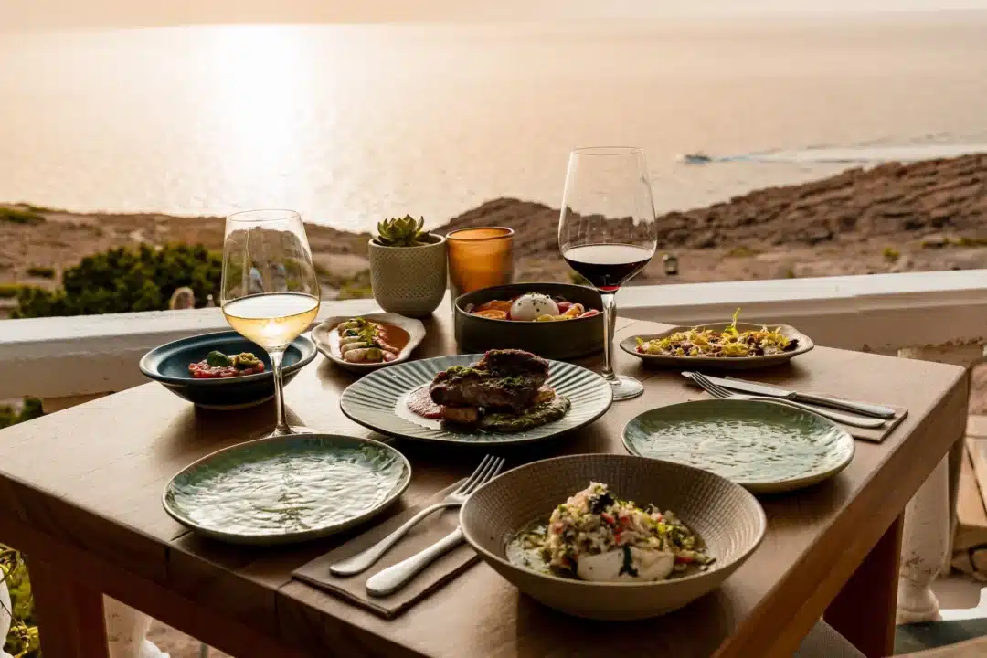 Mediterranean cuisine at Hostal La Torre