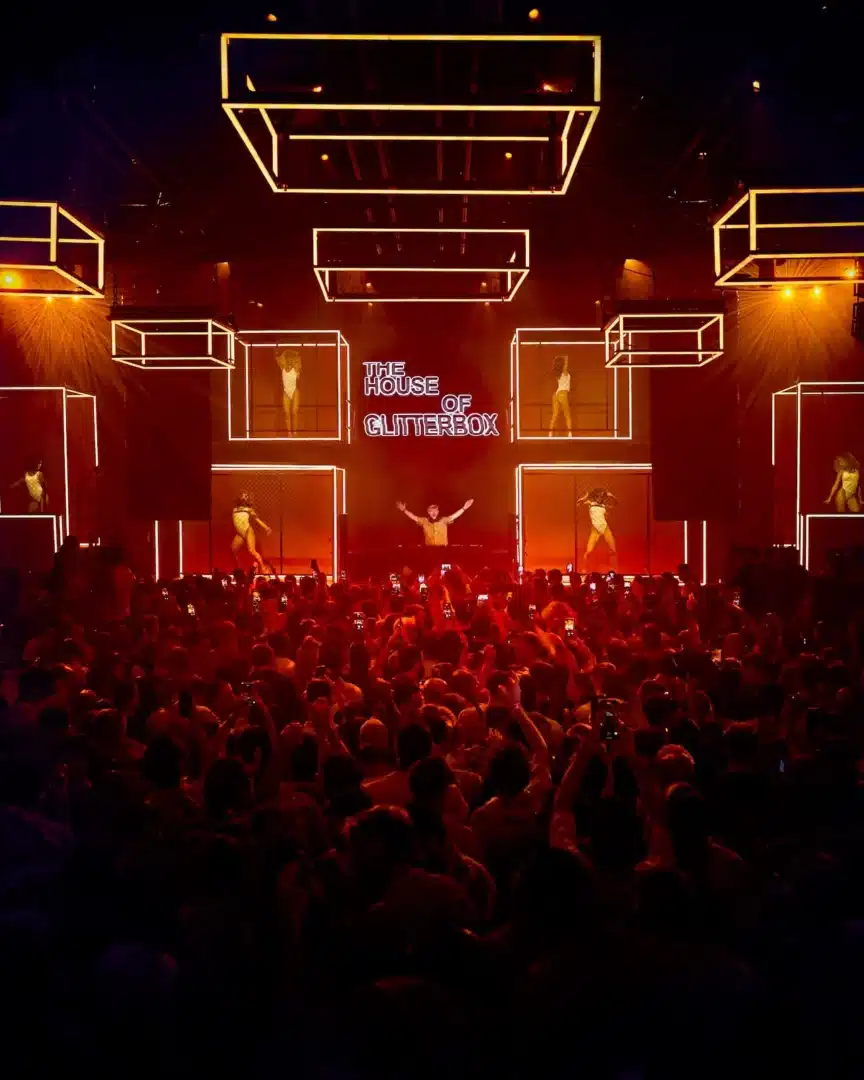 Glitterbox party at Hï Ibiza in 2024.