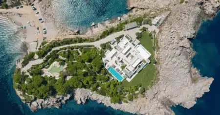 Inside Ibiza’s most iconic luxury villa and its mysterious owner