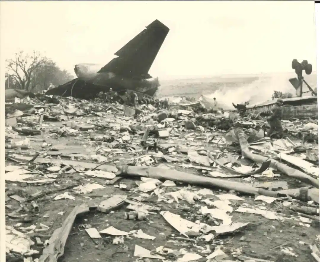 Plane crash in Ibiza