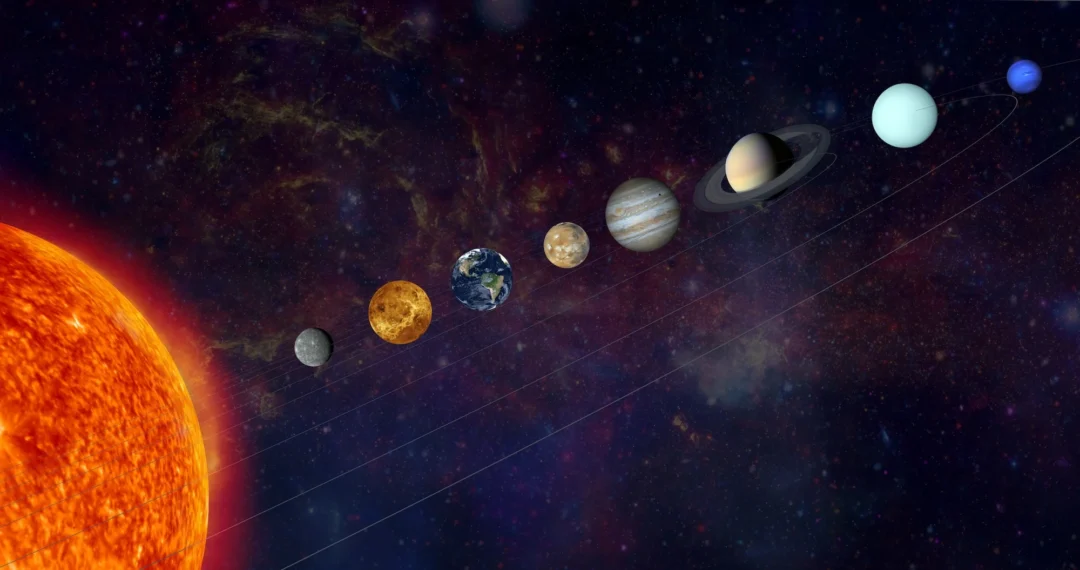 Planetary alignment.