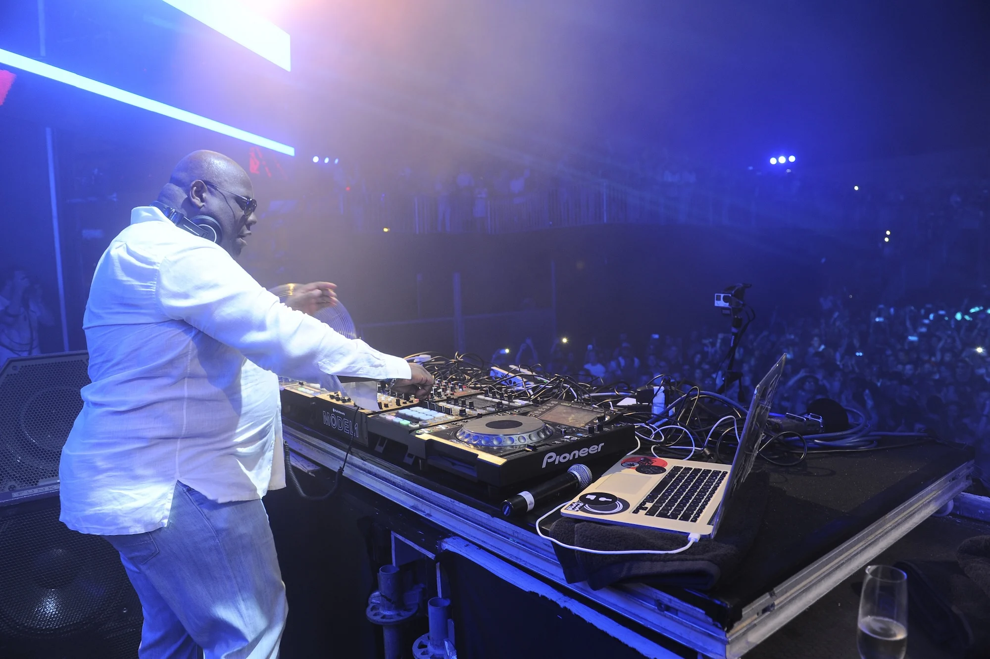 Carl Cox at the Space Closing Fiesta in 2016.