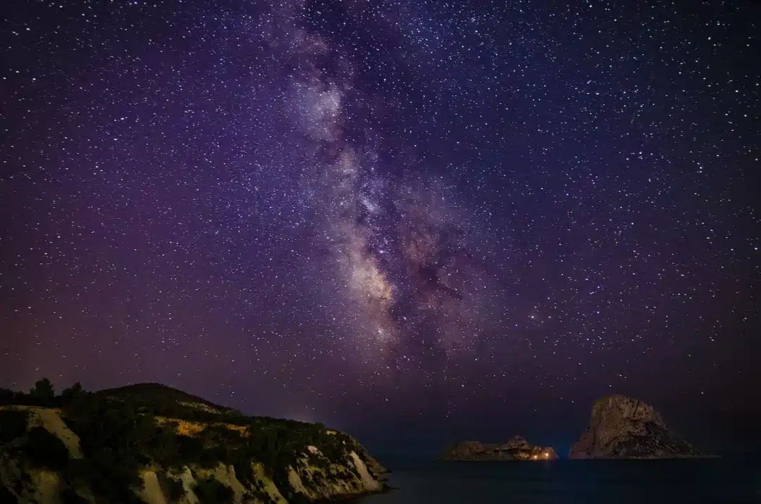 Astronomical events in Ibiza: The Milky Way over Es Vedra