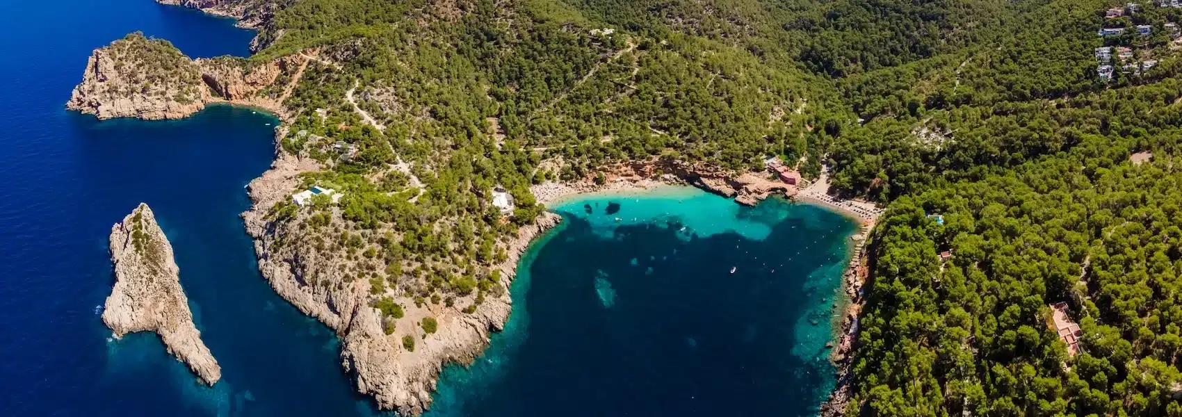Cala Salada and Cala Saladeta
