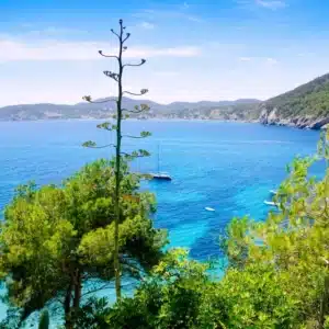 Pitiusas islands: Cala Sant Vicent in Ibiza