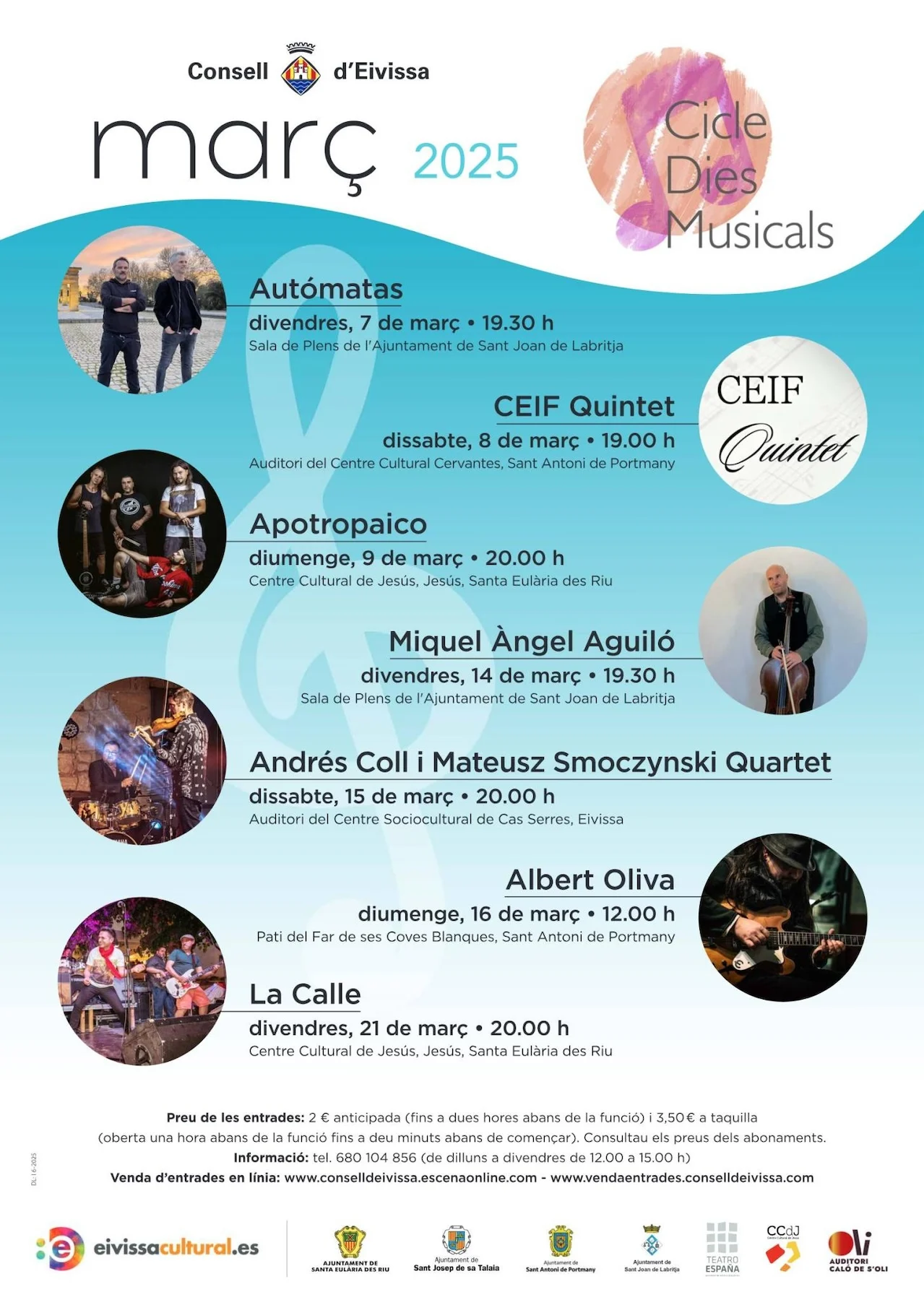 Cicle Dies Musicals march