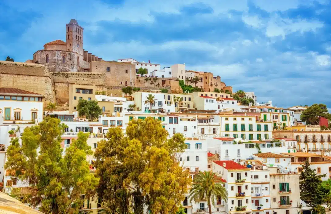 Dalt Vila, Ibiza's old town.