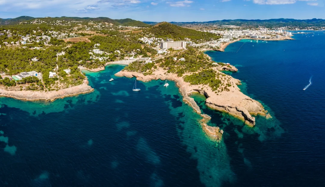 Ibiza from the air