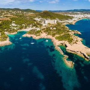 Ibiza from the air
