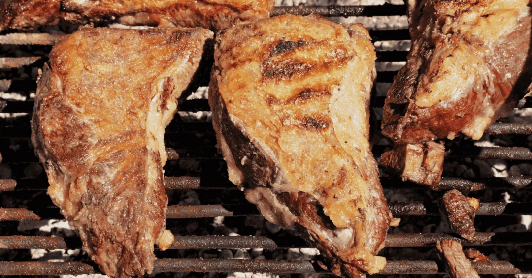 Barbecue in Ibiza.