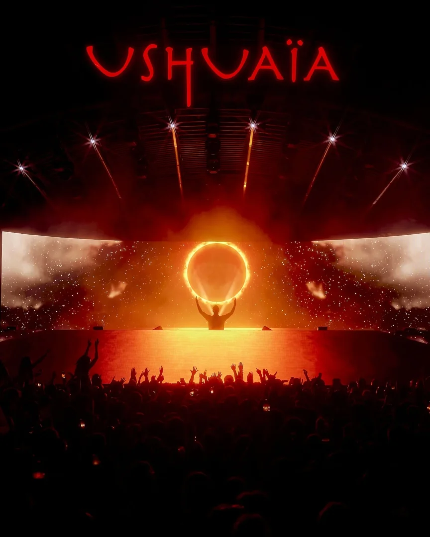 Calvin Harris at Ushuaïa Ibiza in 2024