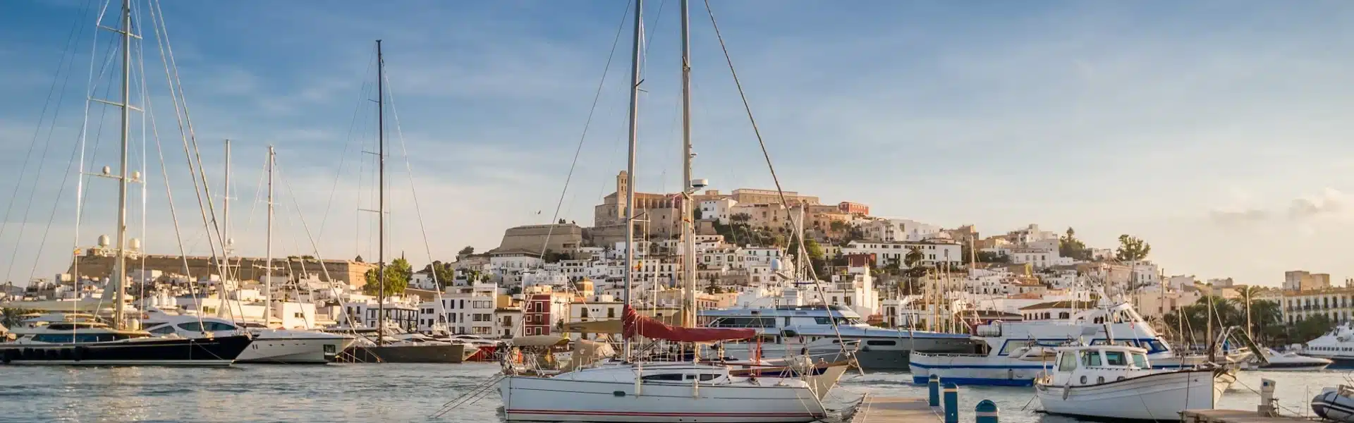 Dalt Vila and La Marina Ibiza in Ibiza Town