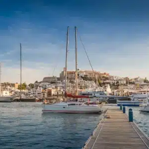 Dalt Vila and La Marina Ibiza in Ibiza Town