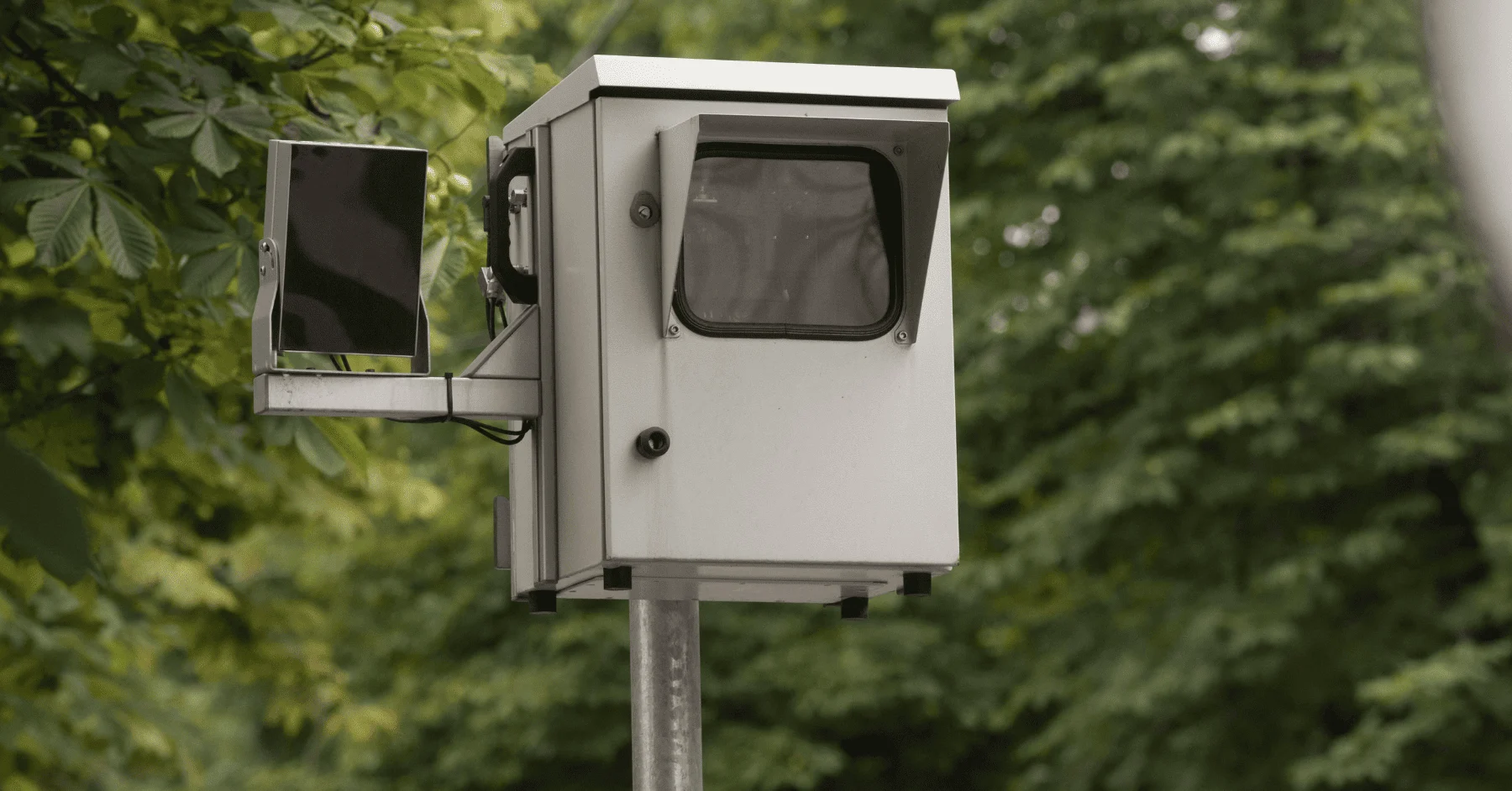 New speed radar in Ibiza