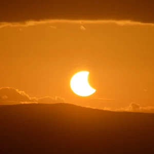 Partial solar eclipse