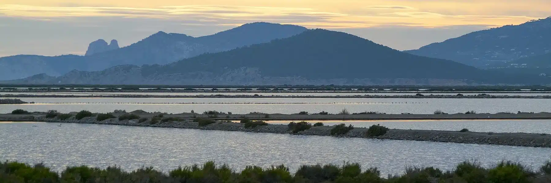 Salt flats Ibiza