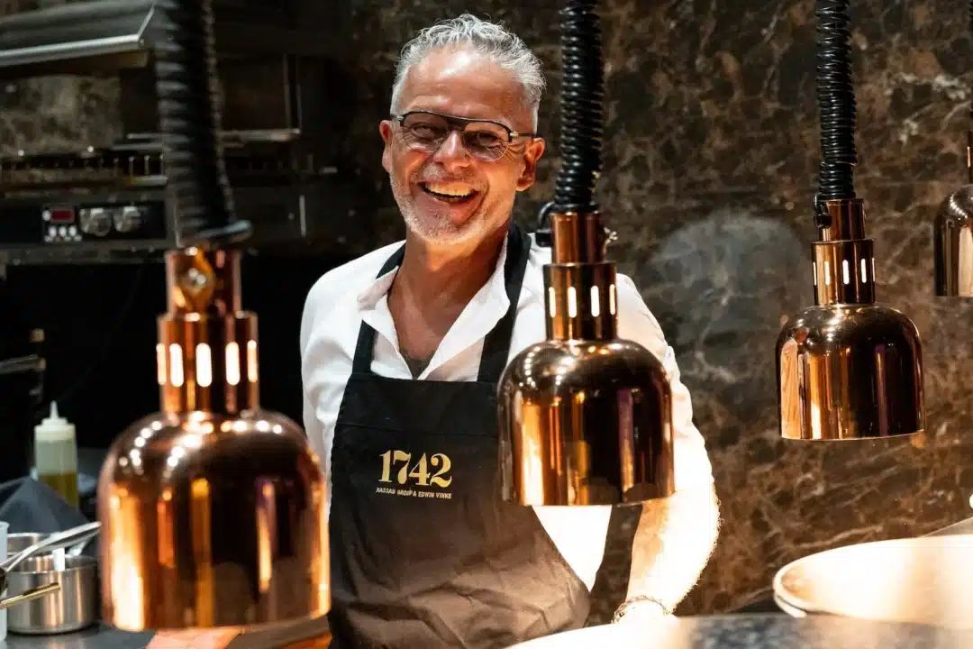 Chef Edwin Vinke from 1742 restaurant