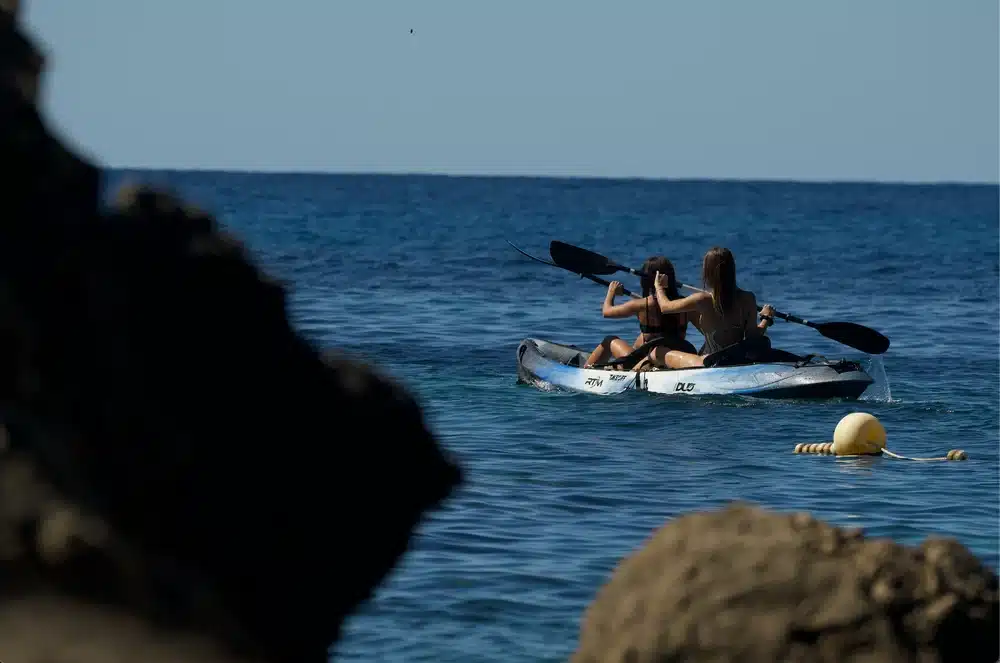 Kayak in Ibiza
