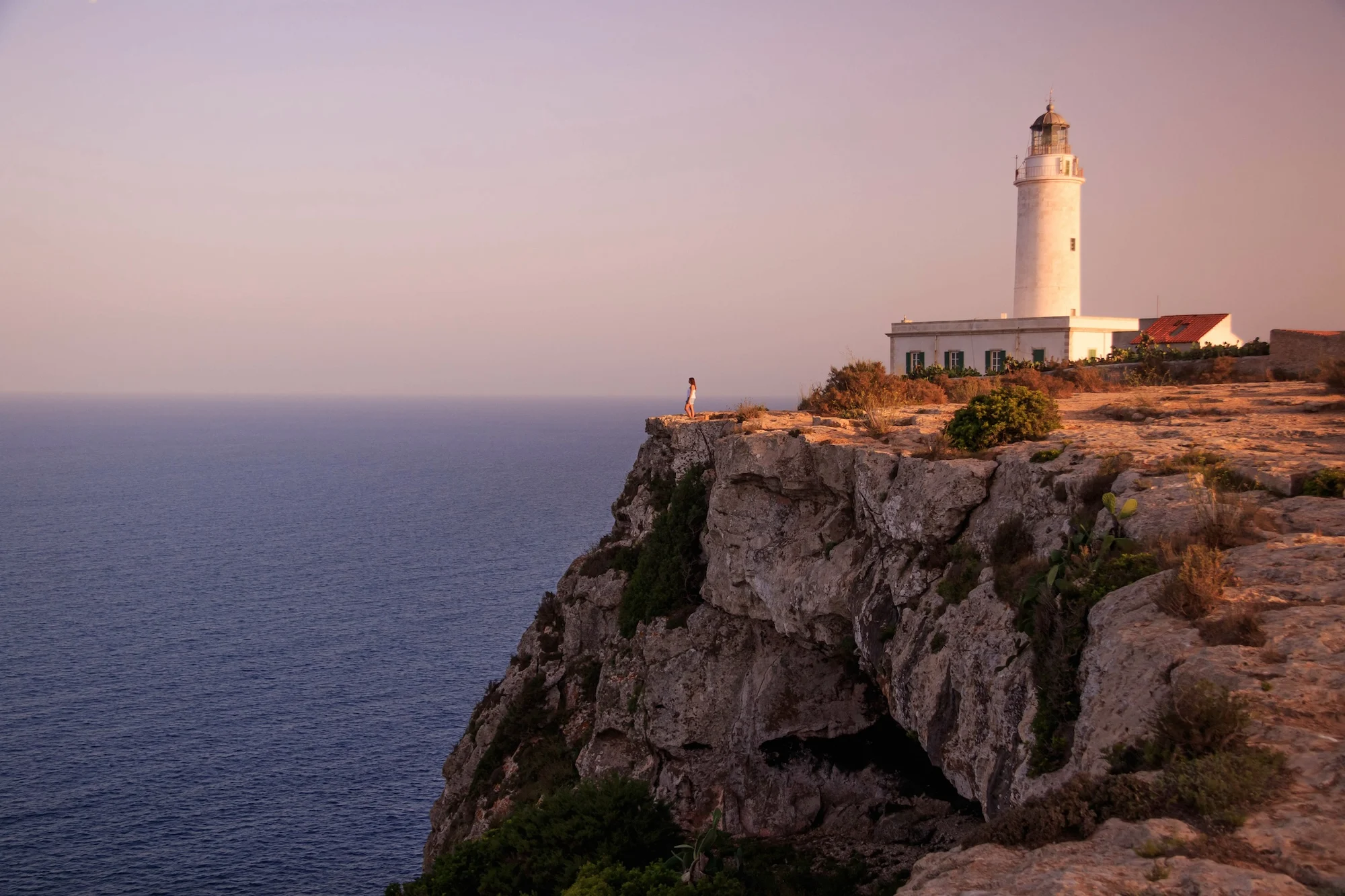 La Mola lighthouse in Formentera