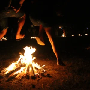 San Juan night in Ibiza