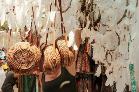 Ibiza hippy market in Punta Arabi, es Canar.