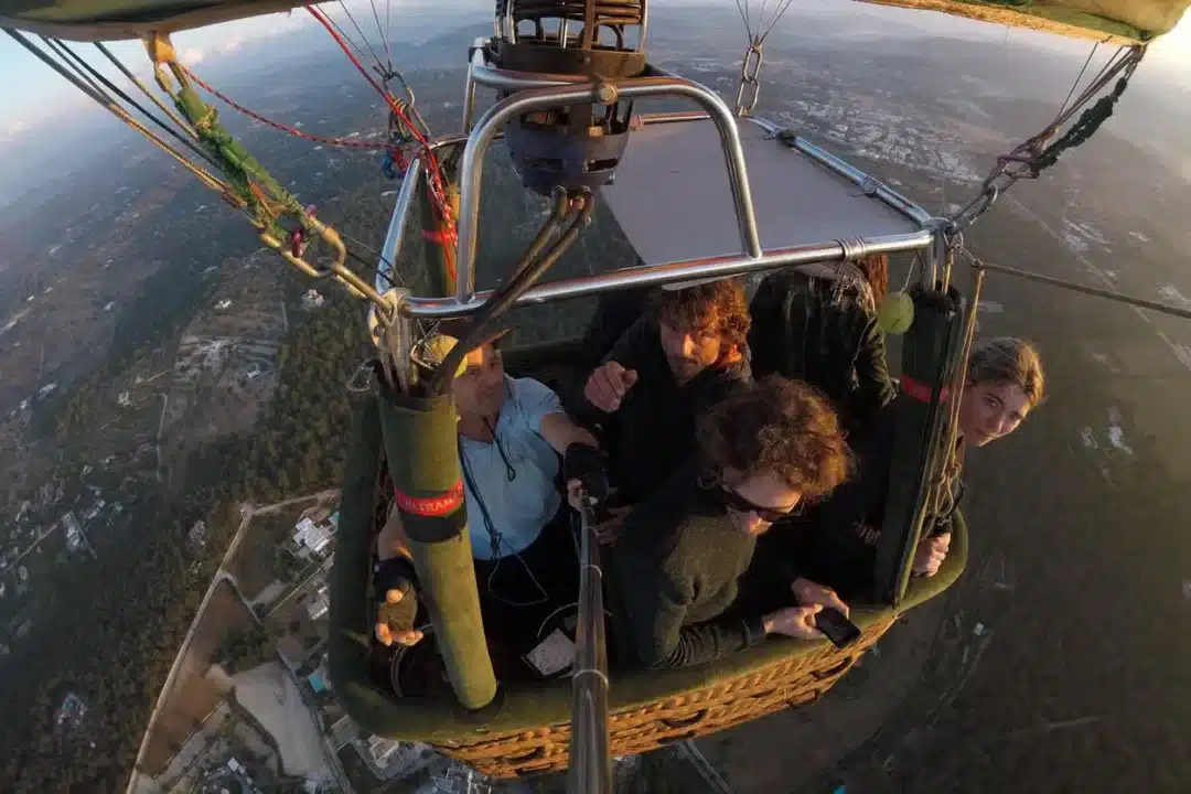 Hot air balloon ride in Ibiza 2