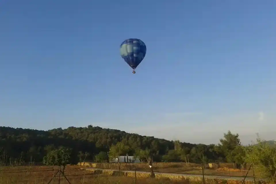 Hot air balloon ride in Ibiza 2