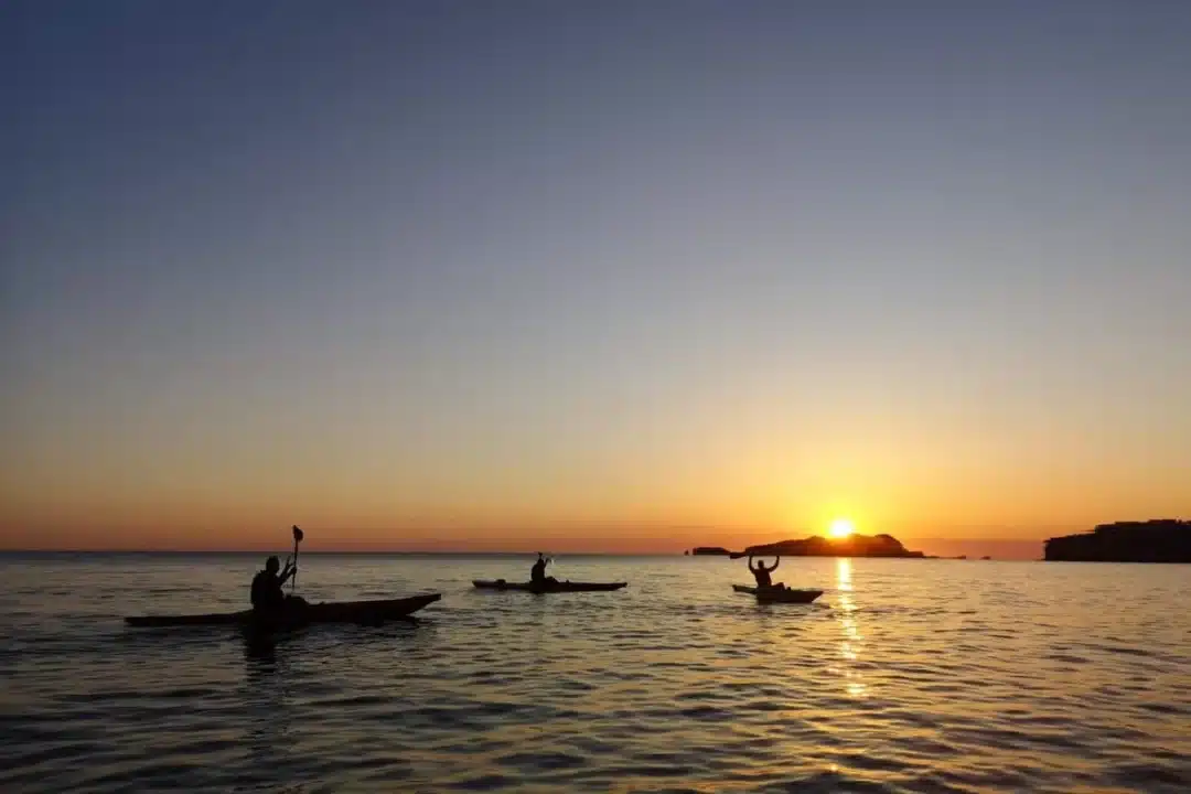 Kayak and snorkel tour through hidden coves