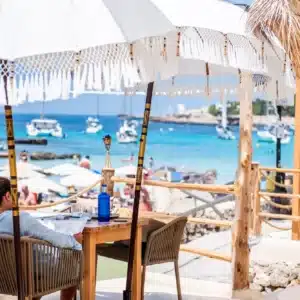 The views from La Boca Junta's terrace.