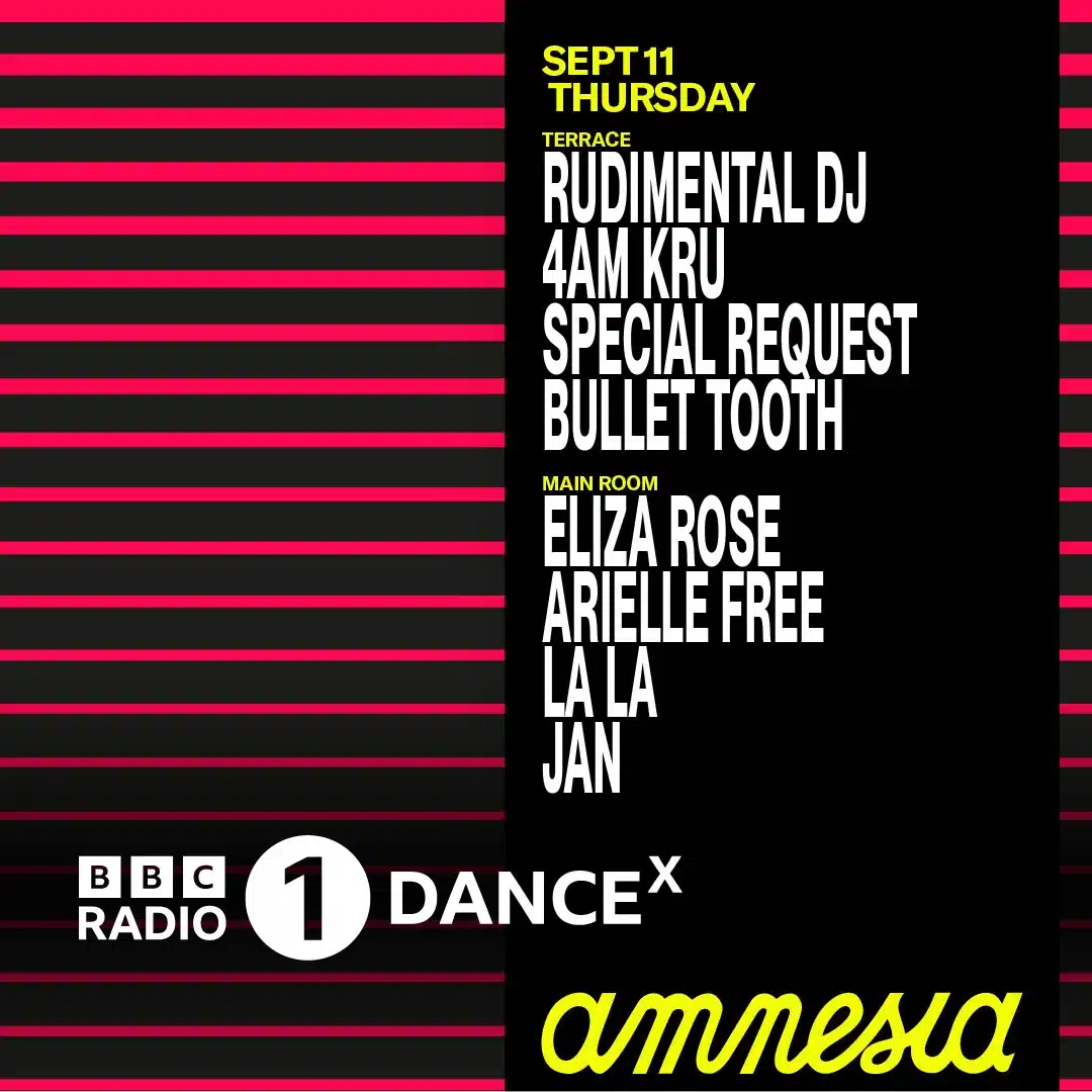 BBC Radio 1 Dance X at Amnesia Ibiza