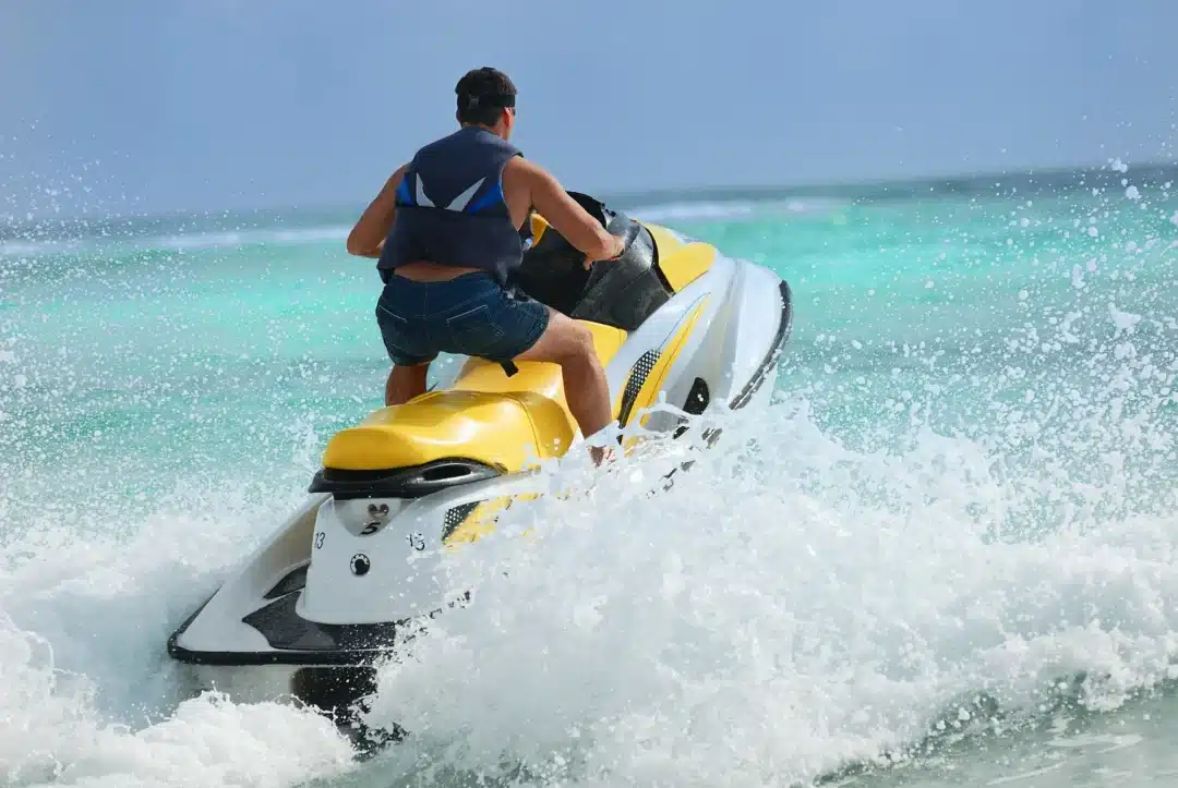 Jet ski in Ibiza