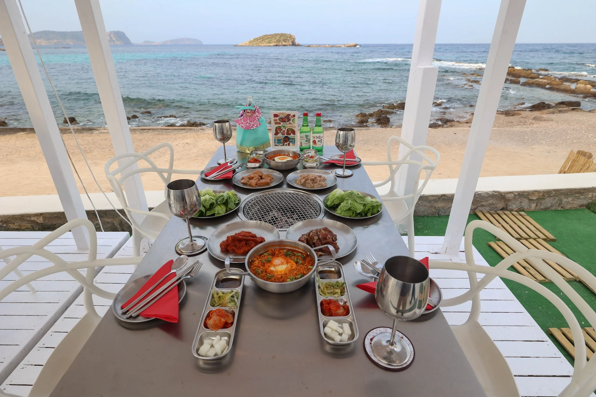 Jacaranda Lounge Ibiza - Korean barbecue 3