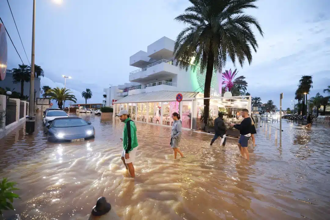 Floods in Ibiza