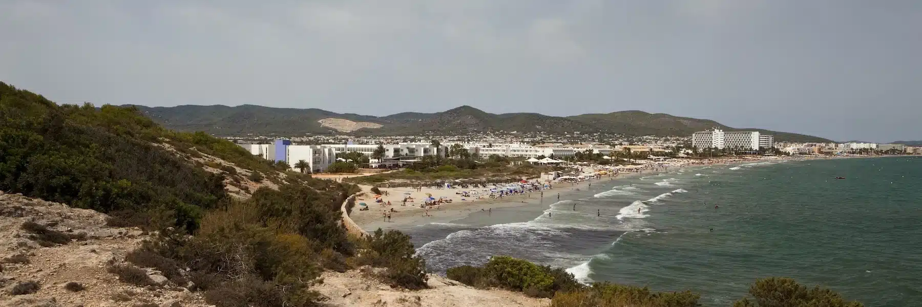 Playa d'en bossa hiking route