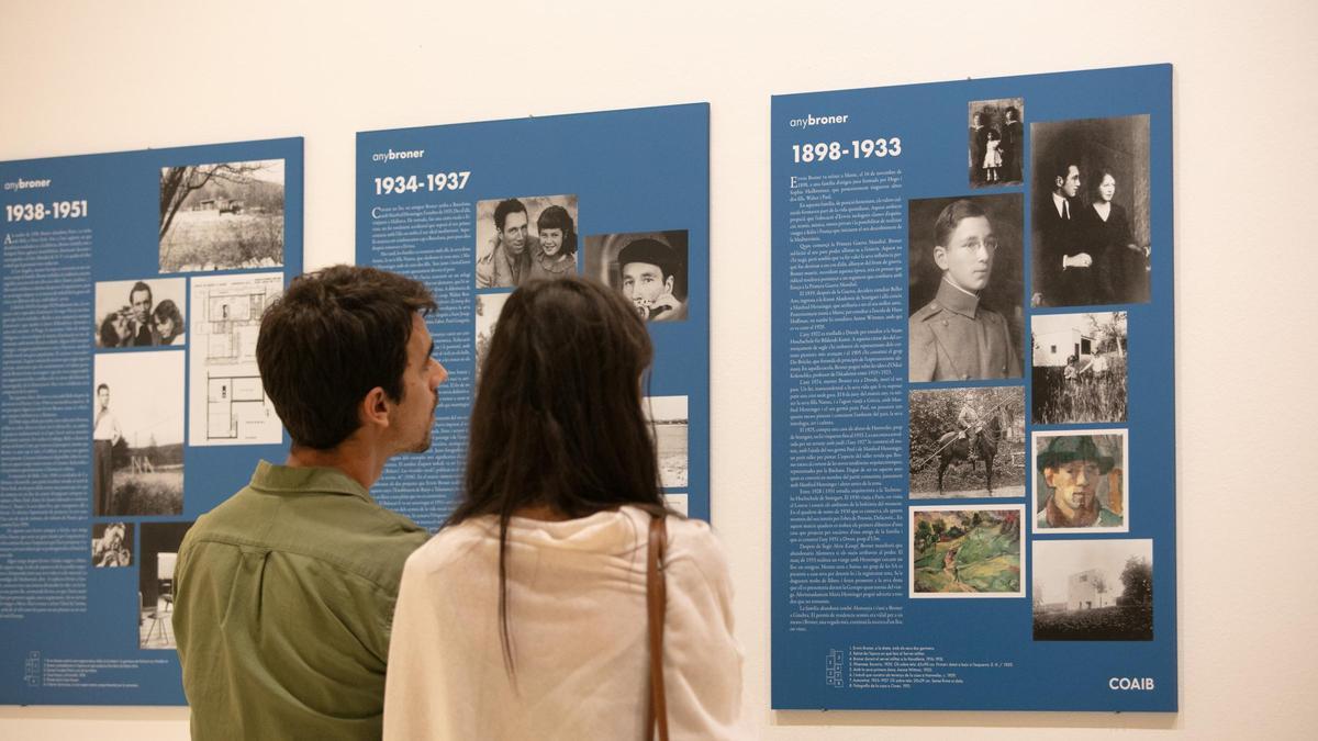 Exposición dedicada a Erwin Broner en Can Llaneres.