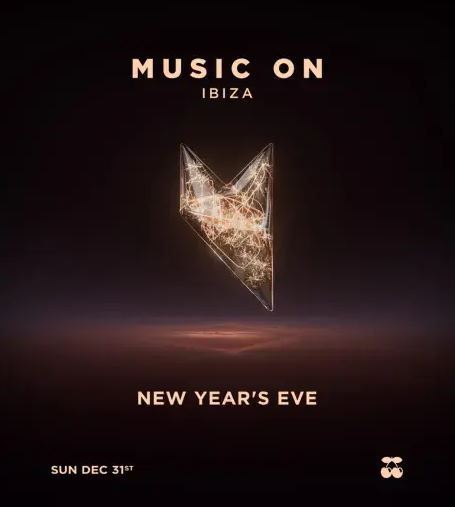 Poster of the New Year's Eve party 2023 at Pacha Ibiza.