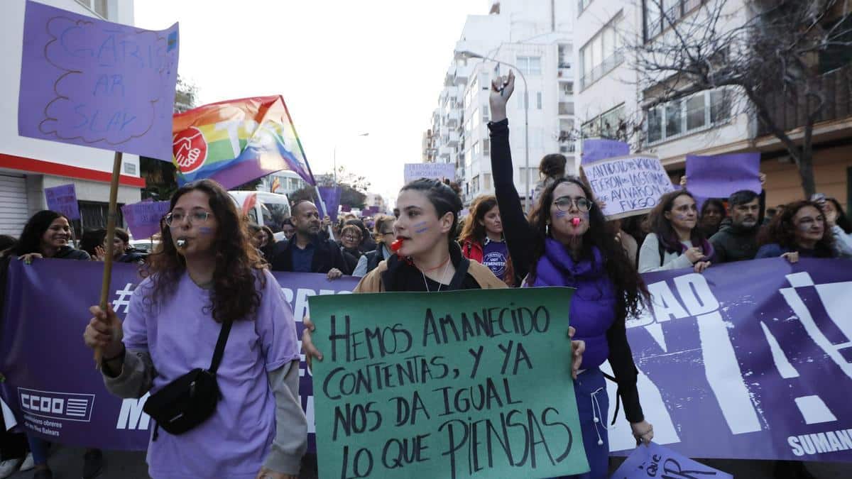 8M, the demonstration in Ibiza: timetable, route and streets cut off