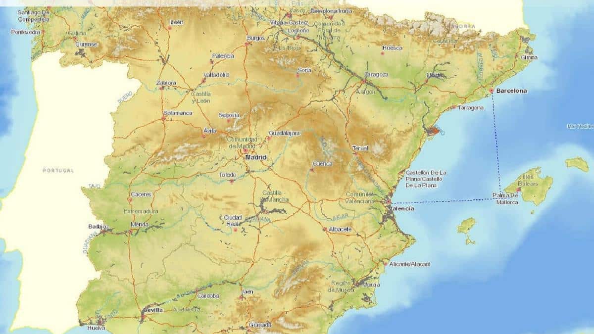 A DANA arrives to Ibiza: these are the areas with the highest risk of flooding on the island