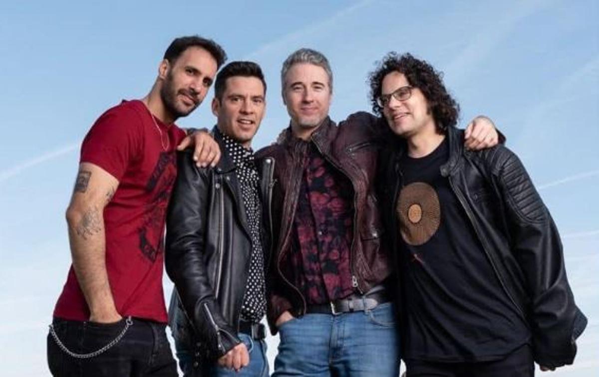 Concierto tributo a Hombres G con Dos Imanes en el Pereyra